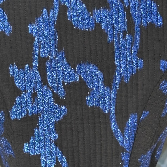 Anthropologie Bhanuni by Jyoti Sleeveless Metallic Jacquard Pleated Midi Dress - Picture 11 of 12